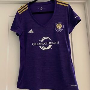NWT Orlando City Soccer Club Women’s Jersey Large